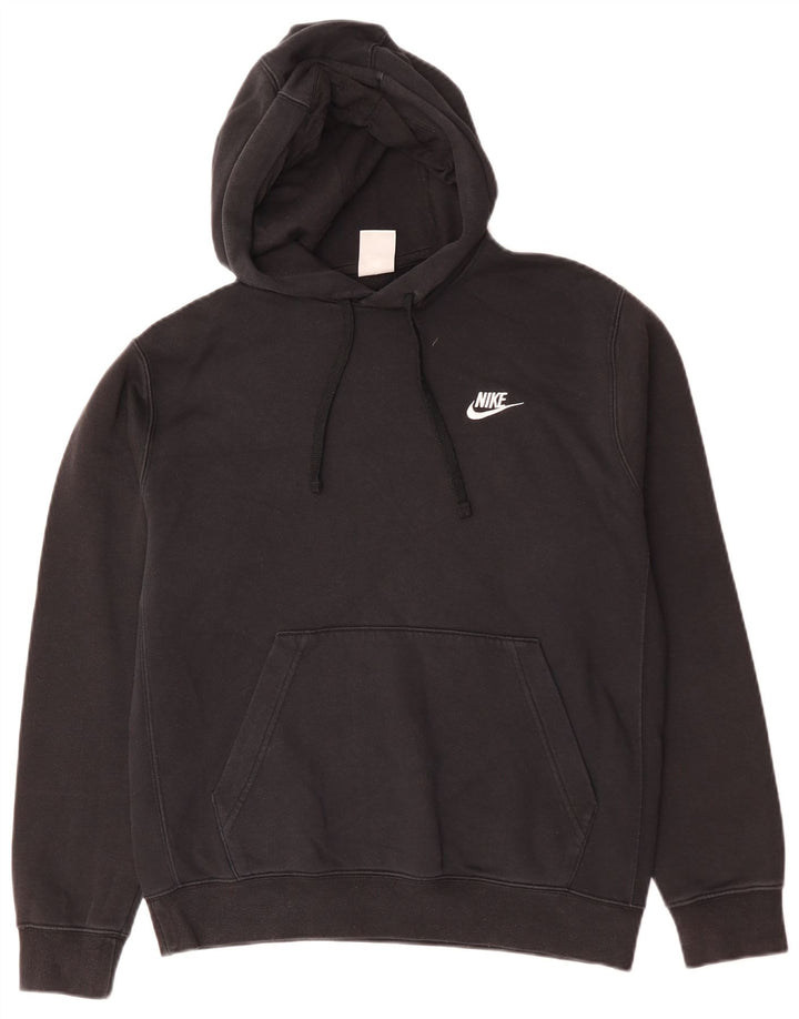 Nike Herren Kapuzenpullover, Größe S, Schwarz, Baumwolle