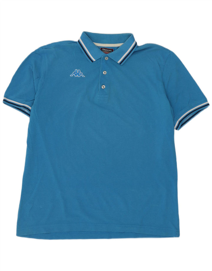 KAPPA Herren Poloshirt Large Blau