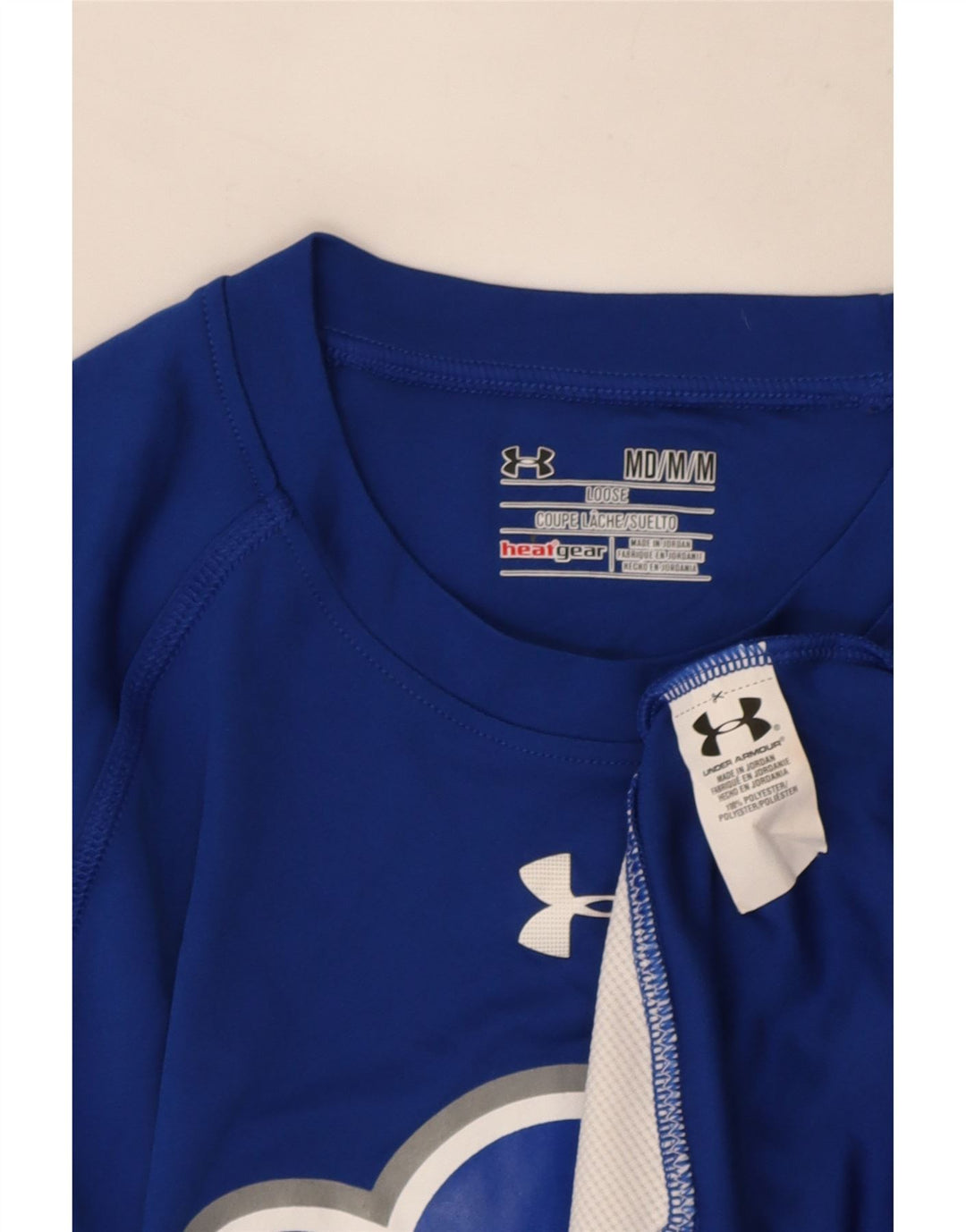 Under Armour Herren Seton Hall Pirates Grafik-T-Shirt-Oberteil Mittelblau