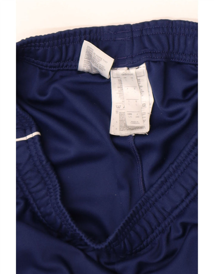 Adidas Herren-Trainingshose, groß, blau, Polyester