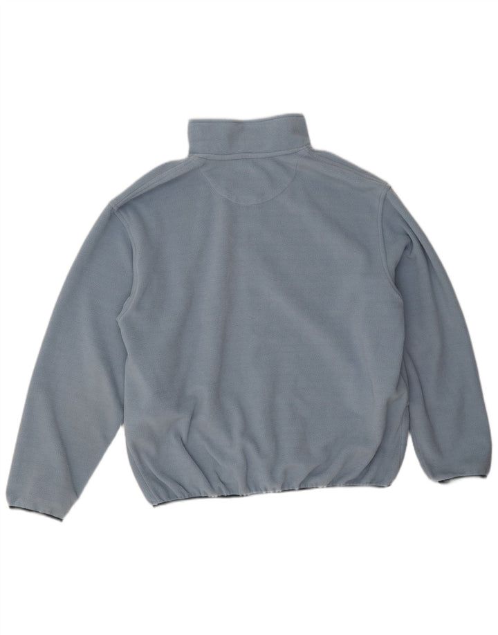 Columbia Herren-Fleecejacke mit lockerer Passform, UK 38, Mittelblau, Polyester