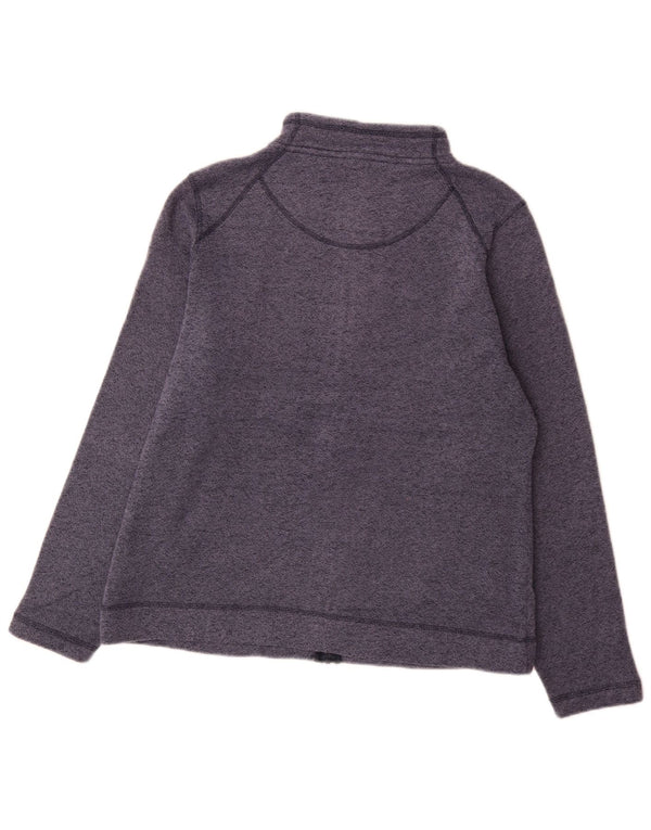 Weird Fish Damen-Trainingsanzug-Top-Jacke, UK 16, Größe L, Marineblau gefleckt