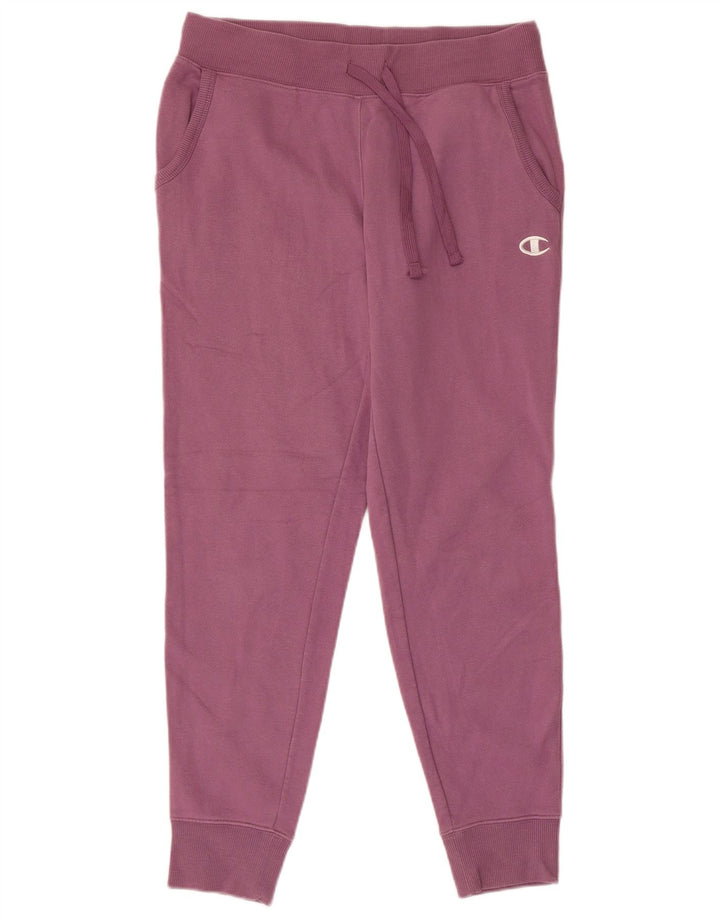 CHAMPION Damen-Trainingshose, Jogginghose, UK 10, Größe S, Lila, Baumwolle