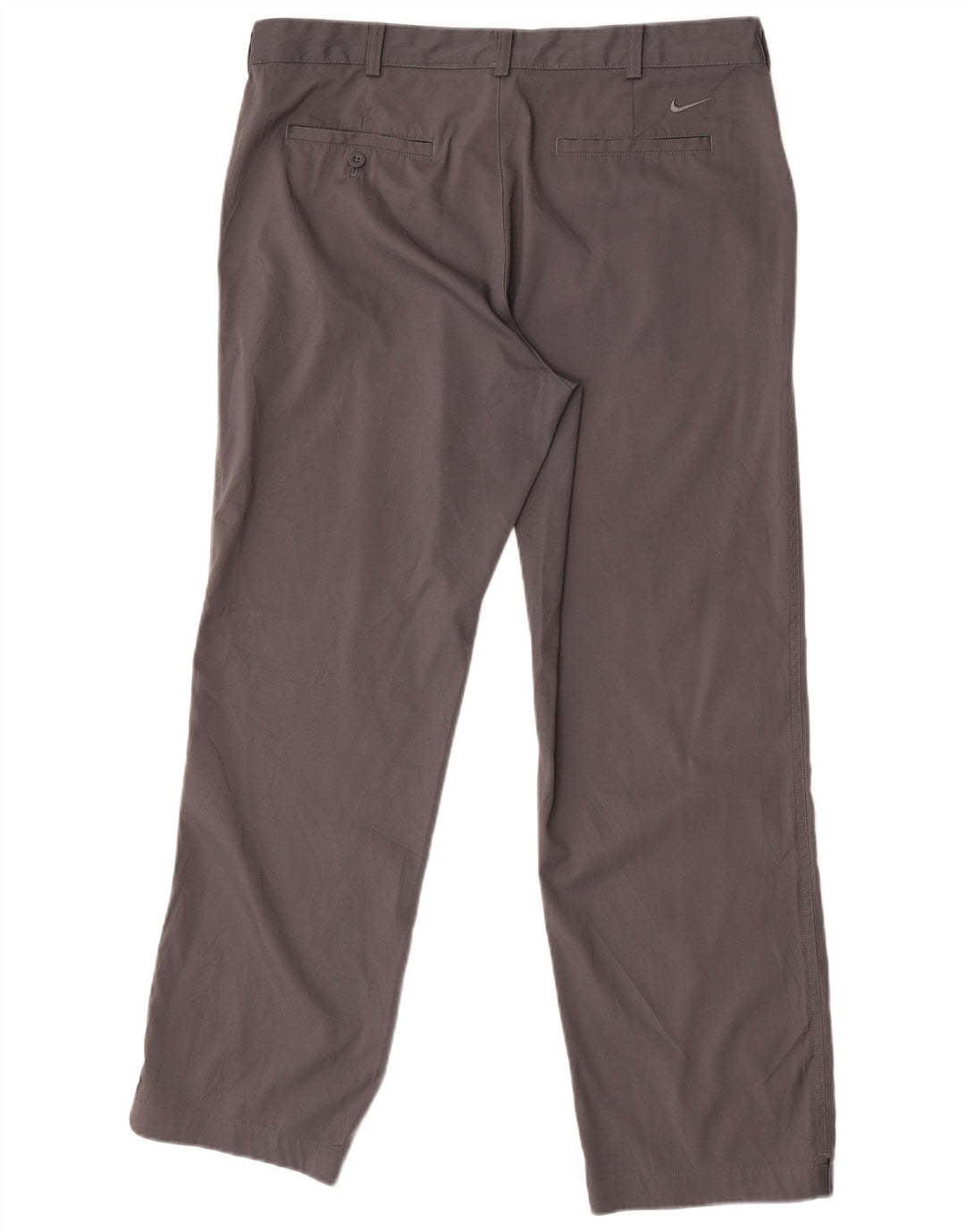 Nike Herren Dri Fit Straight Chino Hose W36 L30 Graues Polyester