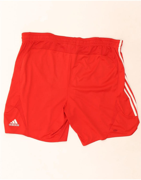 Adidas Herren Hamburg SV Sport Shorts 2XL Rot Polyester