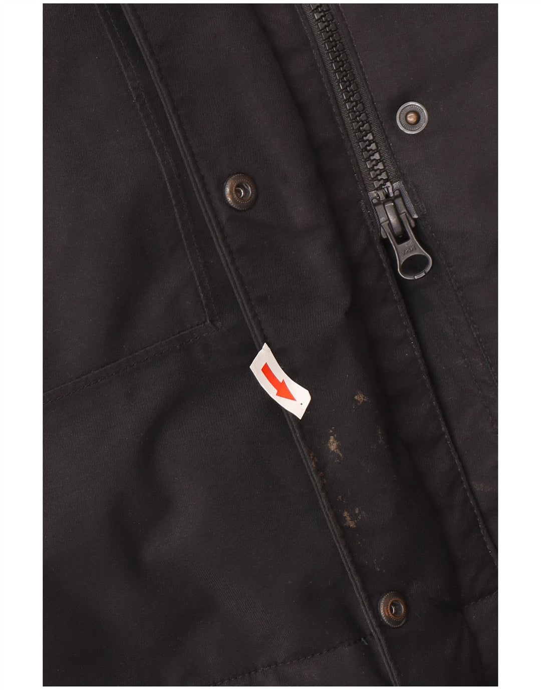 The North Face Damen Wattierter Mantel UK 10 Small Schwarz Baumwolle