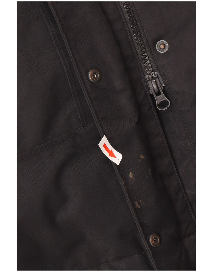 The North Face Damen Wattierter Mantel UK 10 Small Schwarz Baumwolle