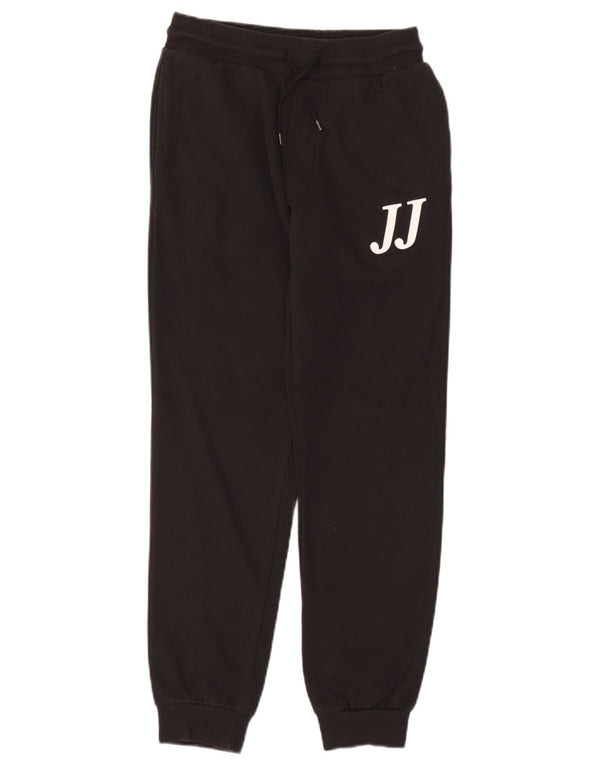 Jack & Jones Herren-Trainingsanzug mit Grafik, Jogginghose, XS, Schwarz, Baumwolle