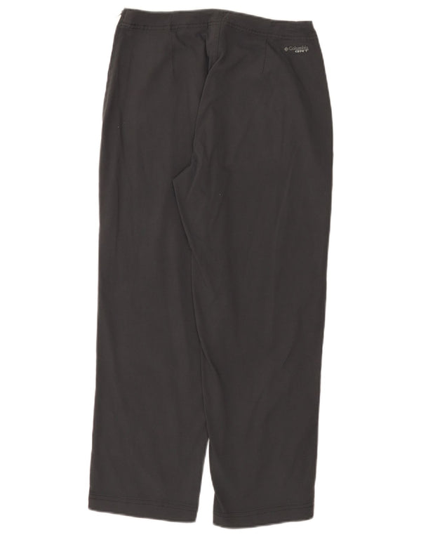 Columbia Gerade Damenhose US 6 Medium W26 Graues Nylon