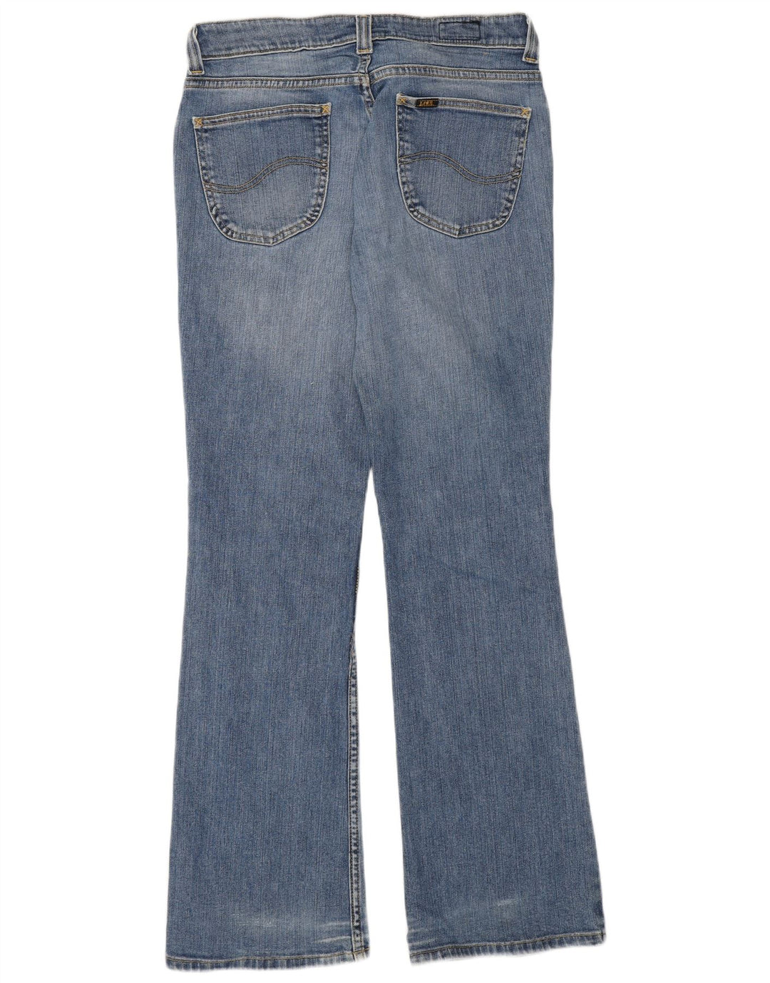 Lee Damen Desoto Bootcut Jeans W33 L33 Blaue Baumwolle