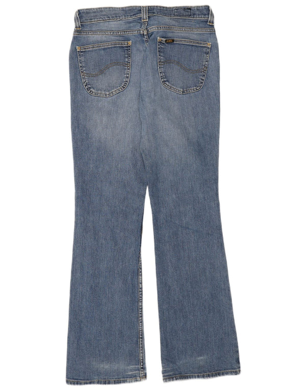 Lee Damen Desoto Bootcut Jeans W33 L33 Blaue Baumwolle