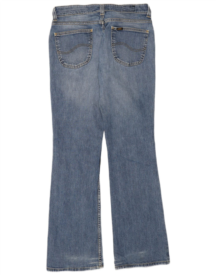Lee Damen Desoto Bootcut Jeans W33 L33 Blaue Baumwolle