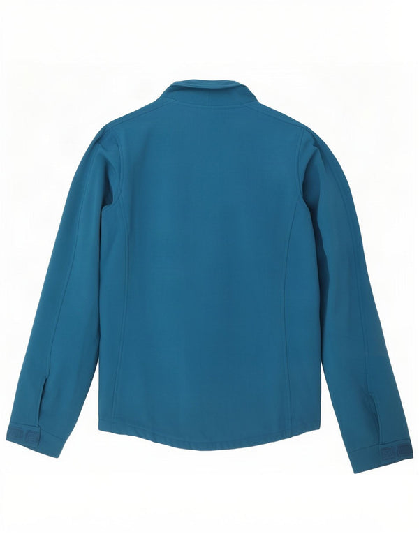 Mountain Warehouse Womens Tracksuit Top Jacket UK 10 Small Blue Polyester