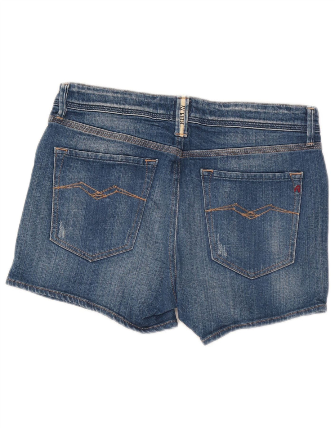 Replay Damen Jeansshorts W27 Small Blau