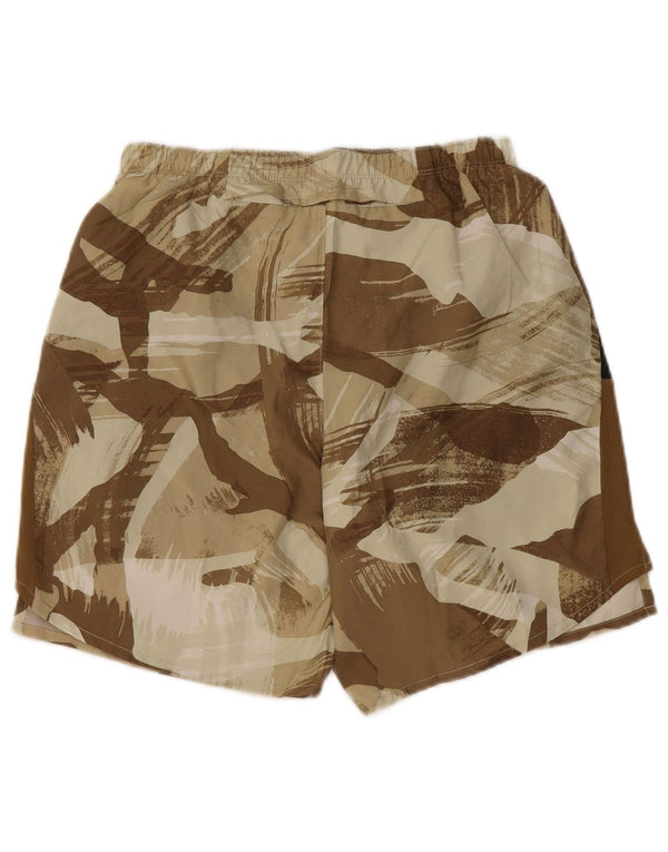 Nike Herren Dri Fit Sport Shorts Kleines braunes Camouflage-Polyester