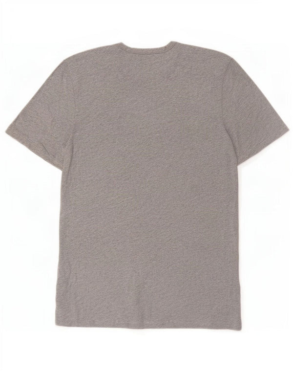 Hugo Boss Herren T-Shirt Top mittelgraue Baumwolle