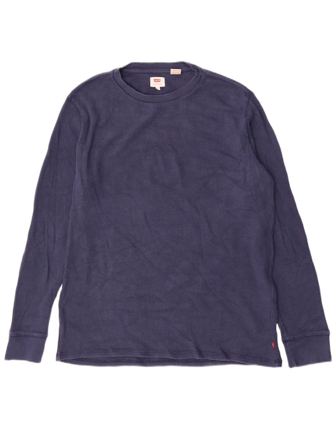 Levi's Herren-Oberteil aus Baumwolle, langärmelig, mittelgroß, Marineblau