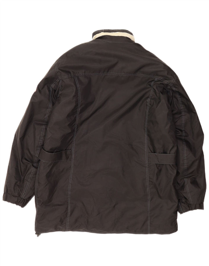 Oxford Herren Racer Jacke UK 42 XL Schwarz Nylon