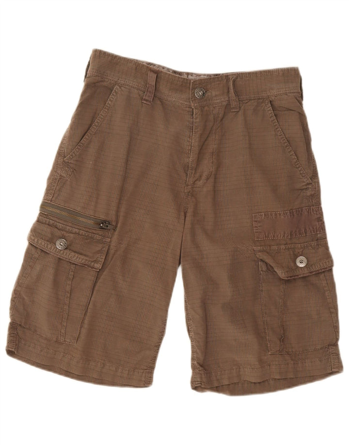 Guess Herren-Cargoshorts W29, kleine braune Baumwolle