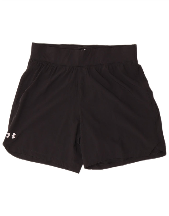 Under Armour Herren-Sportshorts, großes, schwarzes Polyester