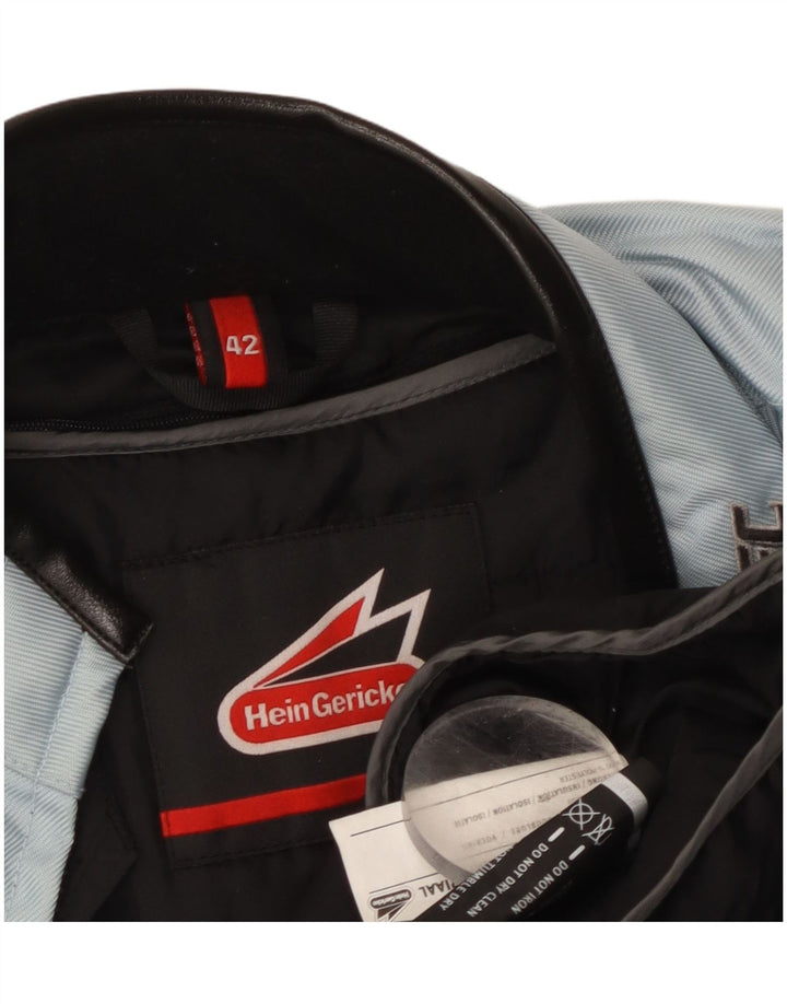 Hein Gericke Damen Racer Jacke IT 42 Mittelblaues Polyamid