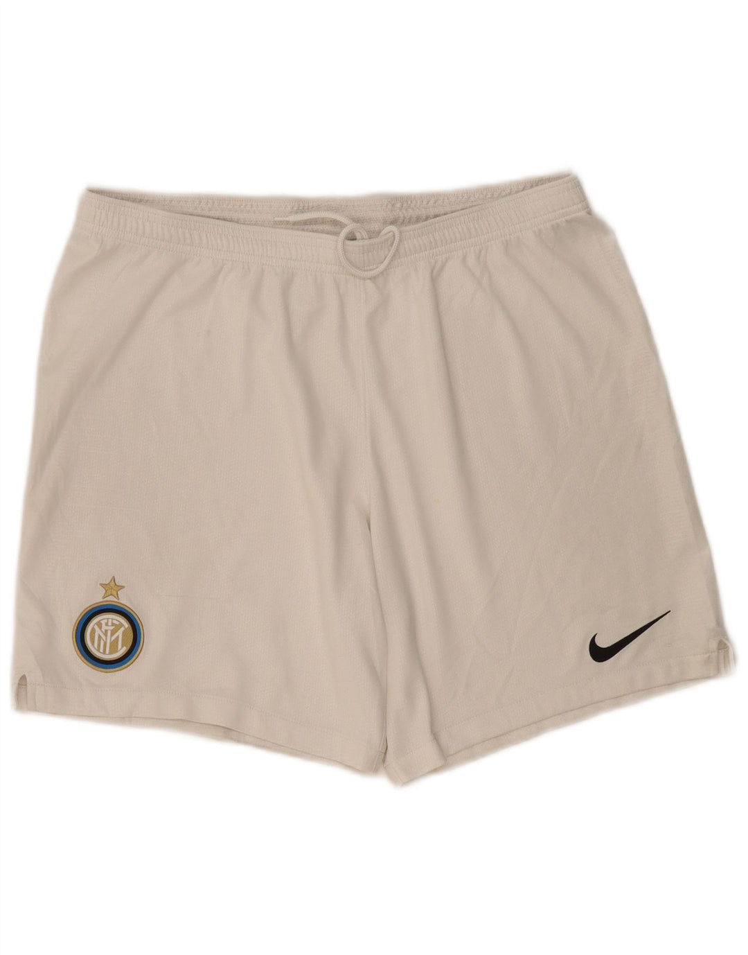 NIKE Herren Inter Mailand Sportshorts, groß, aus weißem Polyester