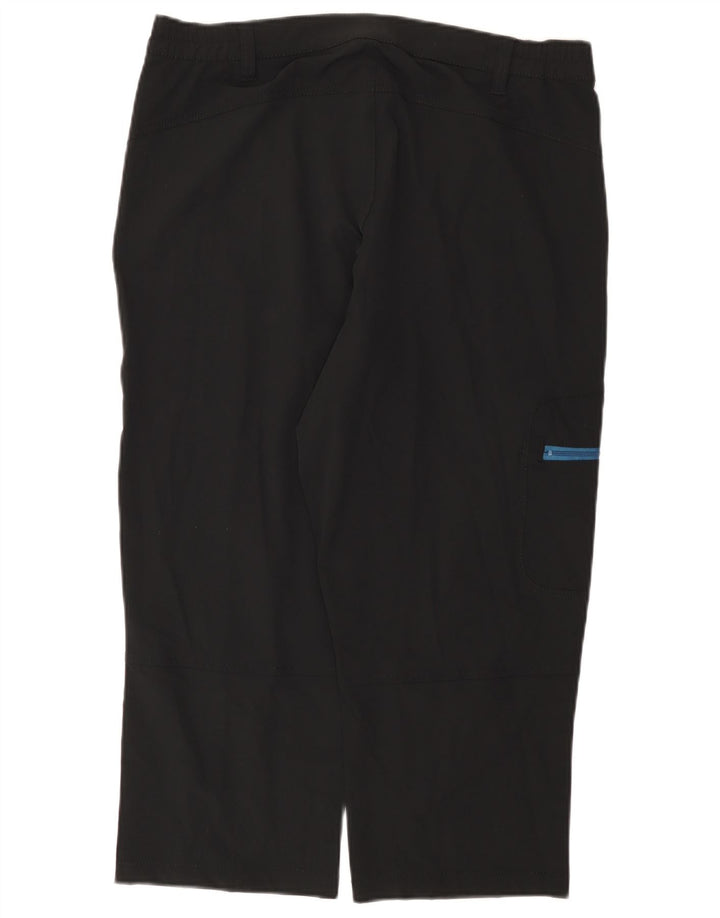 Crane Herren-Kurzhose, IT 52/54, Größe L, W34, L22, Schwarz, Polyester