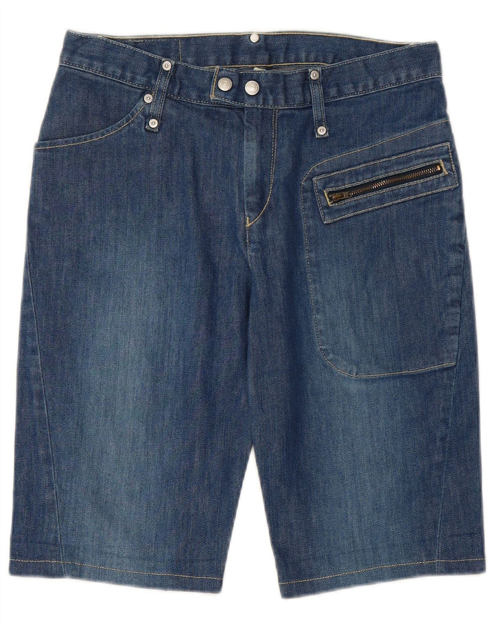 LEVI'S Damen-Jeansshorts, mittelgroß, W30, blaue Baumwolle