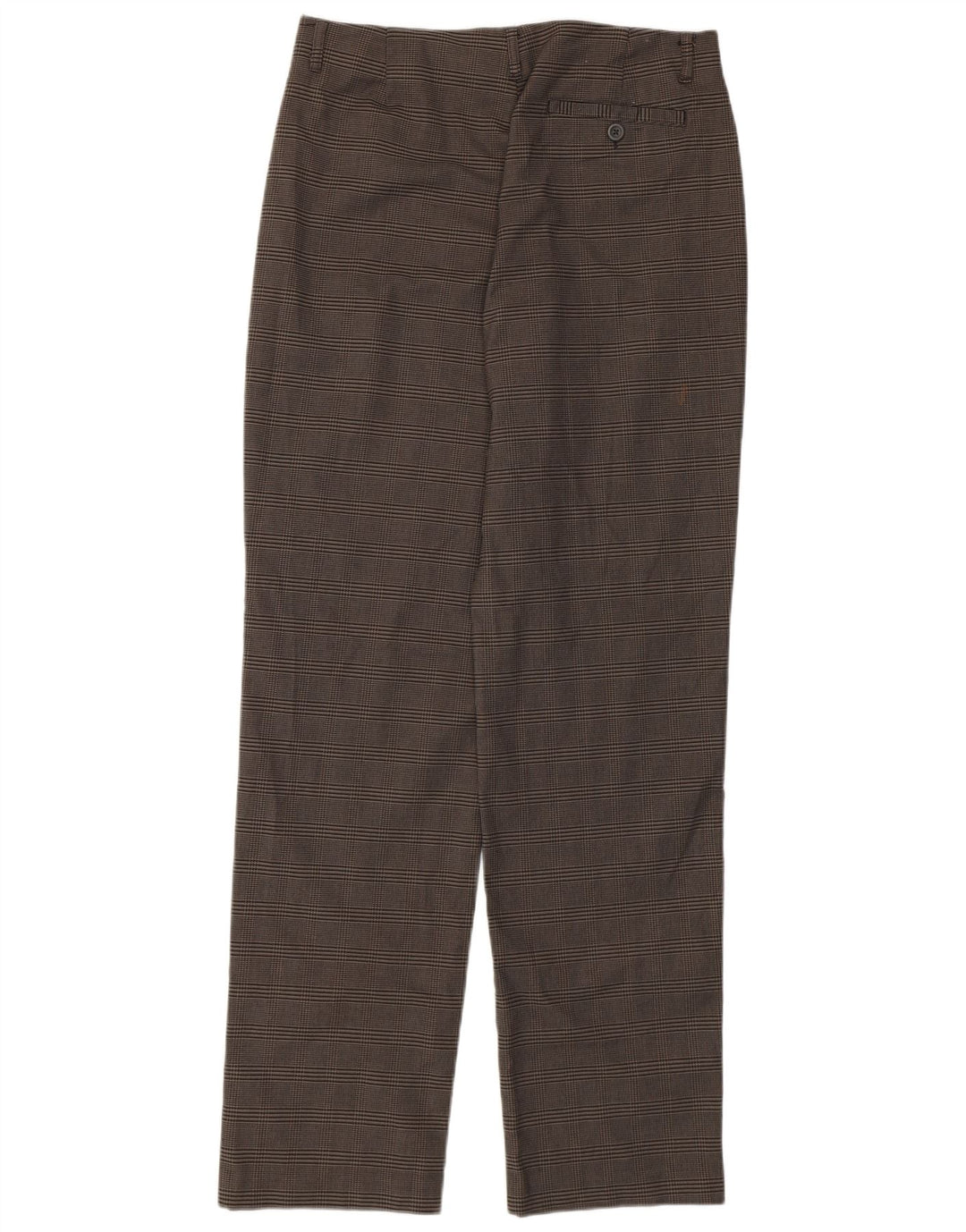 Dockers Damen-Freizeithose, gerade, W28, L30, brauner Hahnentrittmuster