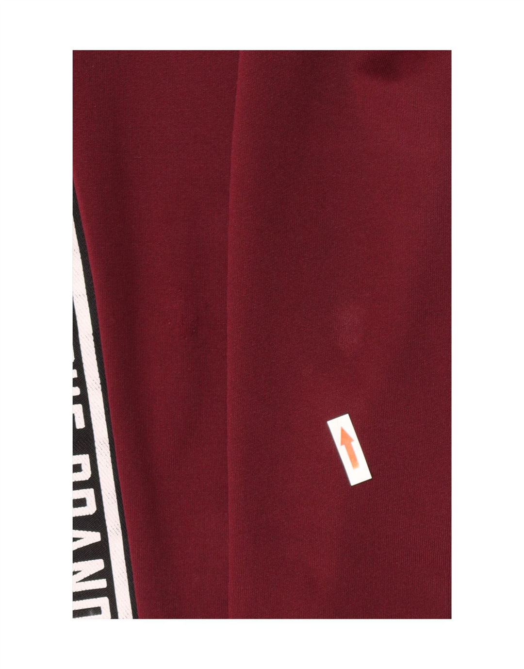 Adidas Damen-Trainingshose mit Grafik, Gr. 8, klein, Burgunderrot, Polyester