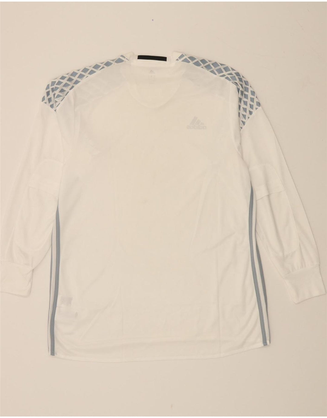 ADIDAS Herren Adizero Graphic Top Langarm XL Weiß Polyester