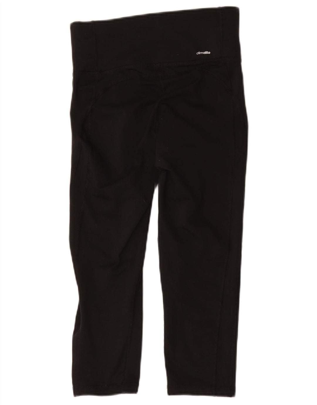 Adidas Damen Climalite Capri Leggings UK 8/10 Small Schwarz