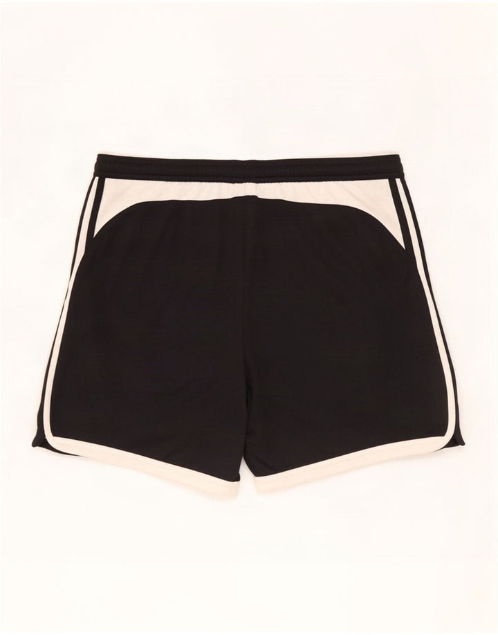Adidas Herren Climalite Sportshorts, groß, schwarzes Farbblock-Polyester