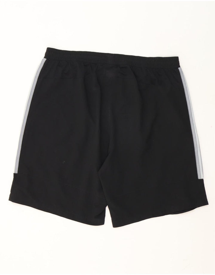 Adidas Herren Sport Shorts XL Schwarz Colourblock Polyester
