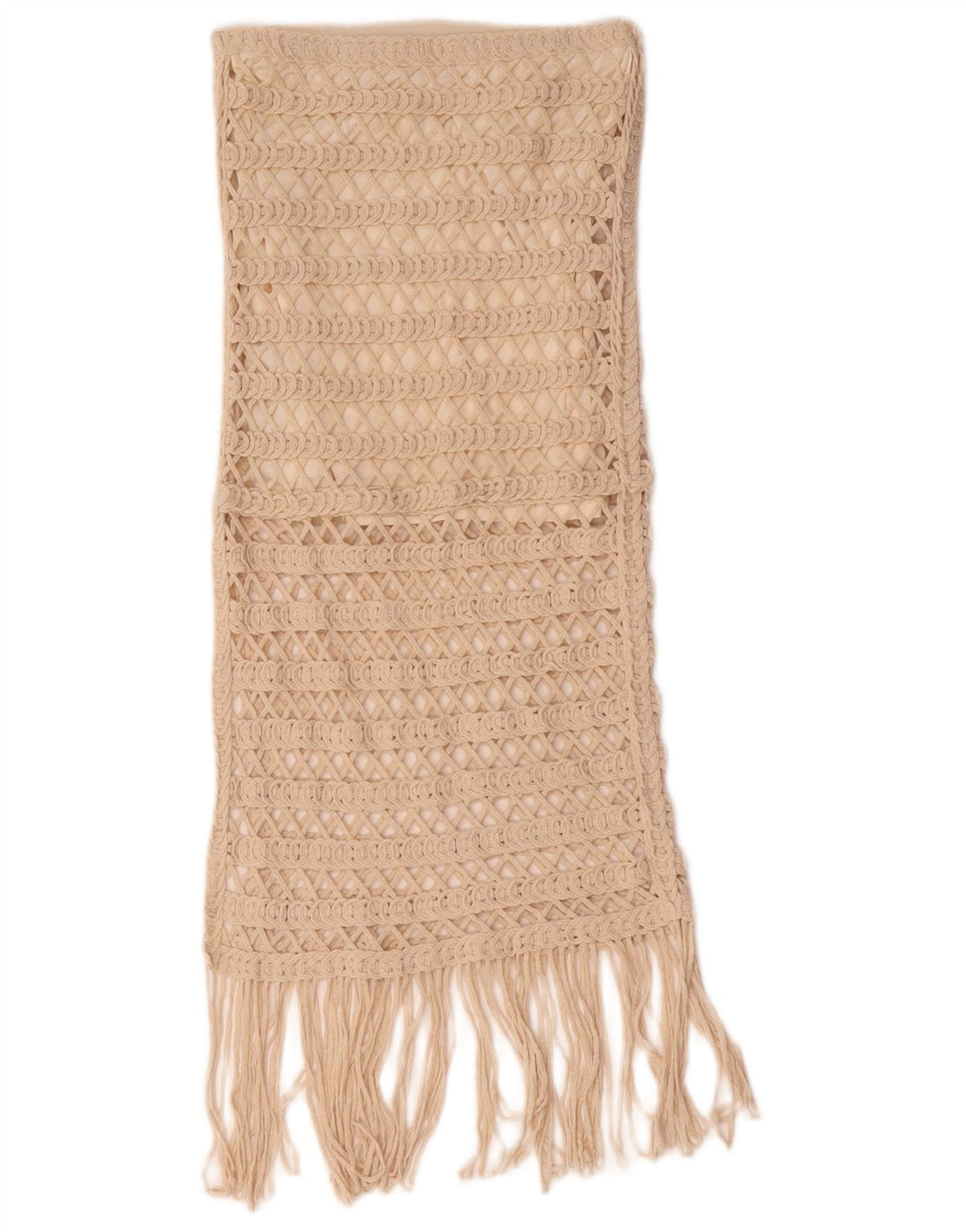 Zara Damen Maxirock Medium W28 Beige Baumwolle