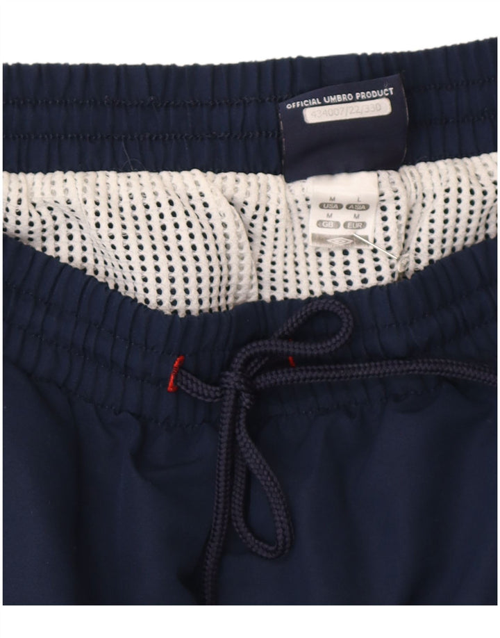 Umbro Herren Graphic Sport Shorts Medium Marineblau Polyester