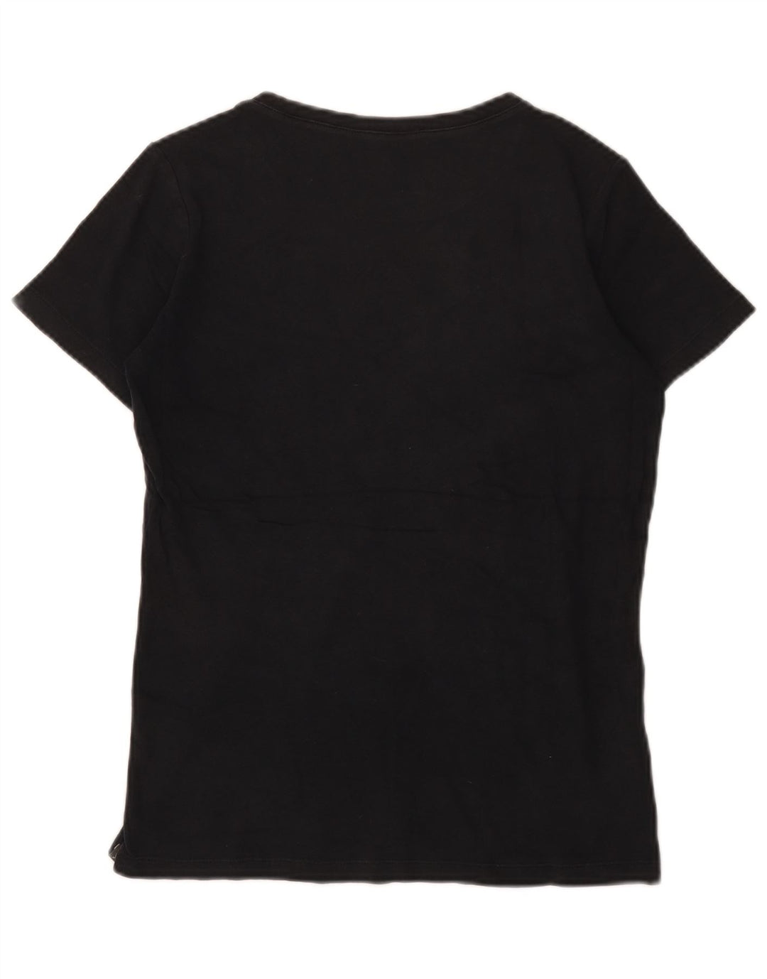 Eddie Bauer Damen T-Shirt Top UK 12 Medium Schwarz