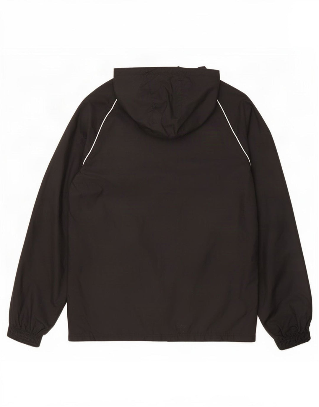 Adidas Herren Kapuzen-Regenjacke UK 36 Small Schwarz Polyamid