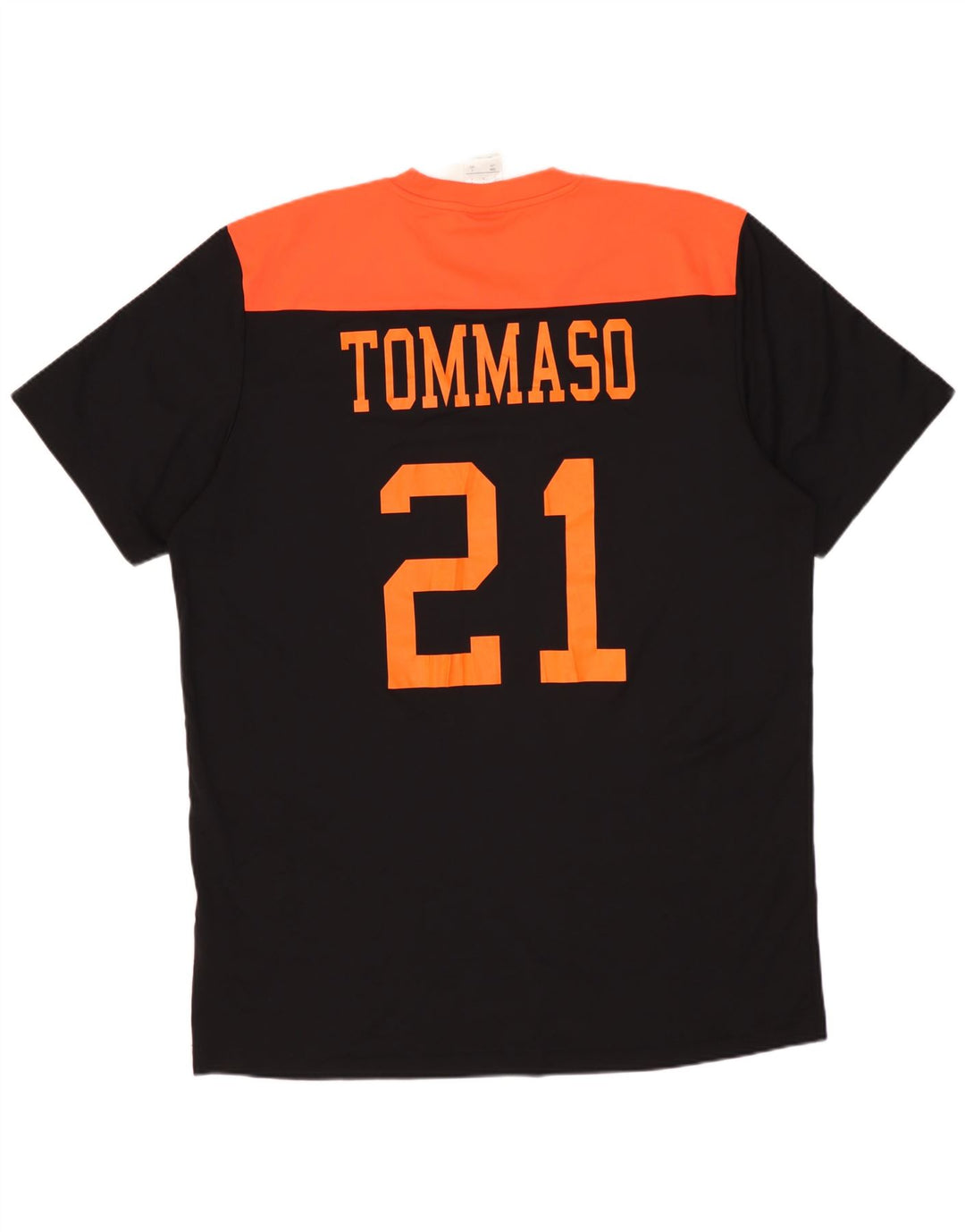 ADIDAS Herren Grafik-T-Shirt-Oberteil, großes schwarzes Farbblock-Polyester