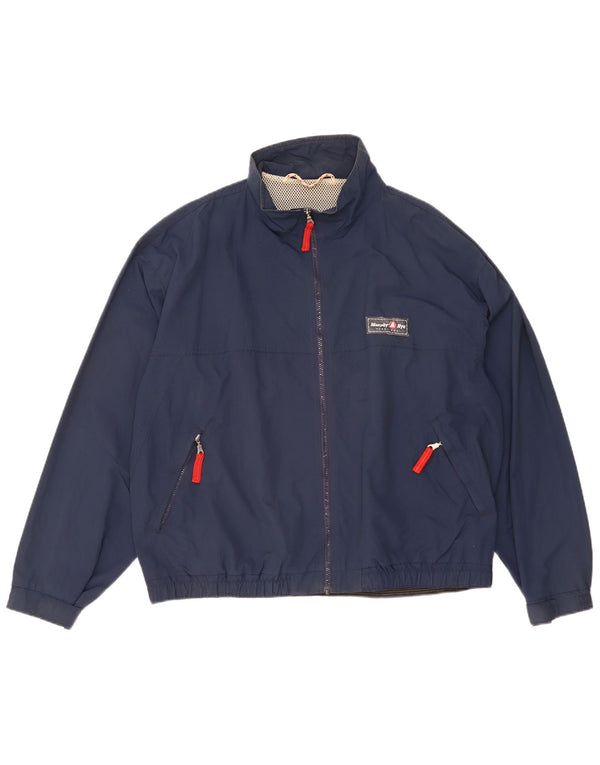 Murphy & Nye Herren Regenjacke UK 44 2XL Marineblau Polyamid