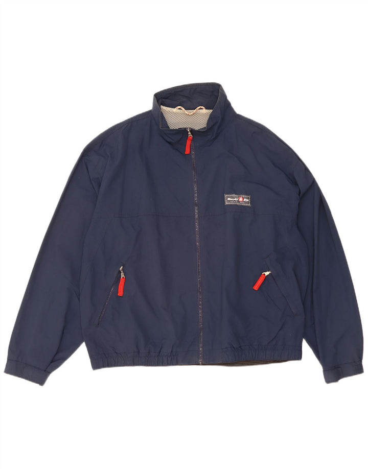 Murphy & Nye Herren Regenjacke UK 44 2XL Marineblau Polyamid
