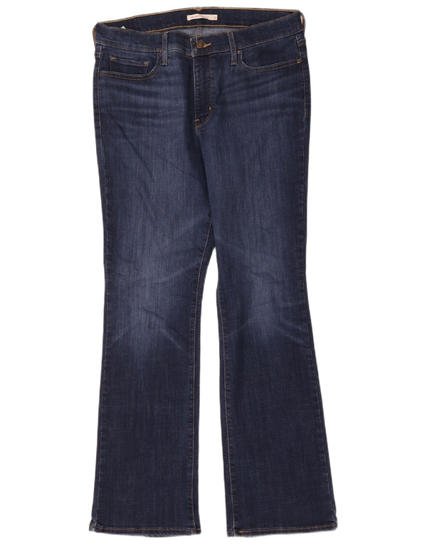 Levi's Damen 315 Shaping Bootcut Jeans W32 L32 Marineblau Baumwolle