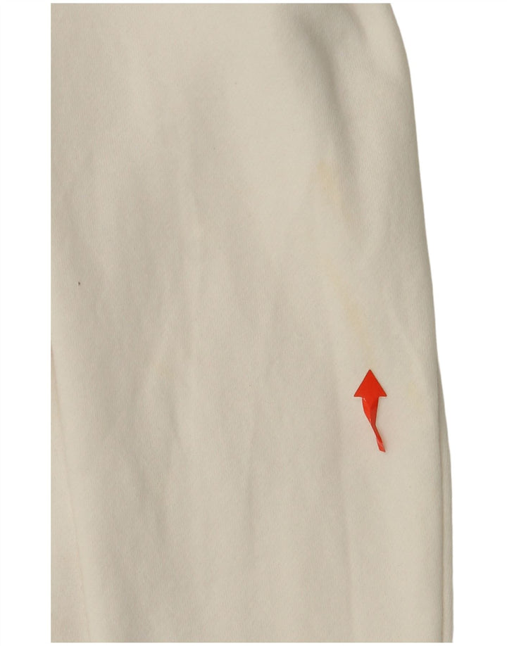 GAP Mädchen-Kapuzenpullover mit Grafik, 14–15 Jahre, 2XL, weiße Baumwolle