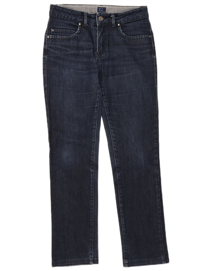 Trussardi Slim-Jeans für Damen, W26, L29, marineblaue Baumwolle