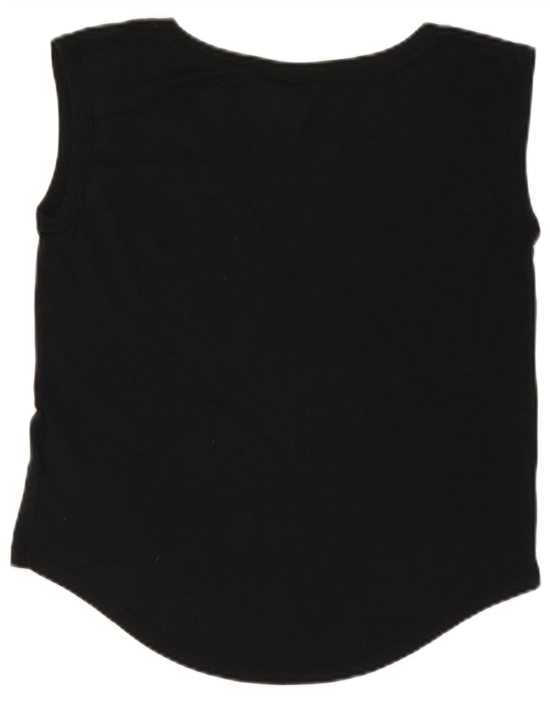 Nike Womens Graphic Vest Top UK 14 Mittelschwarzes Polyester