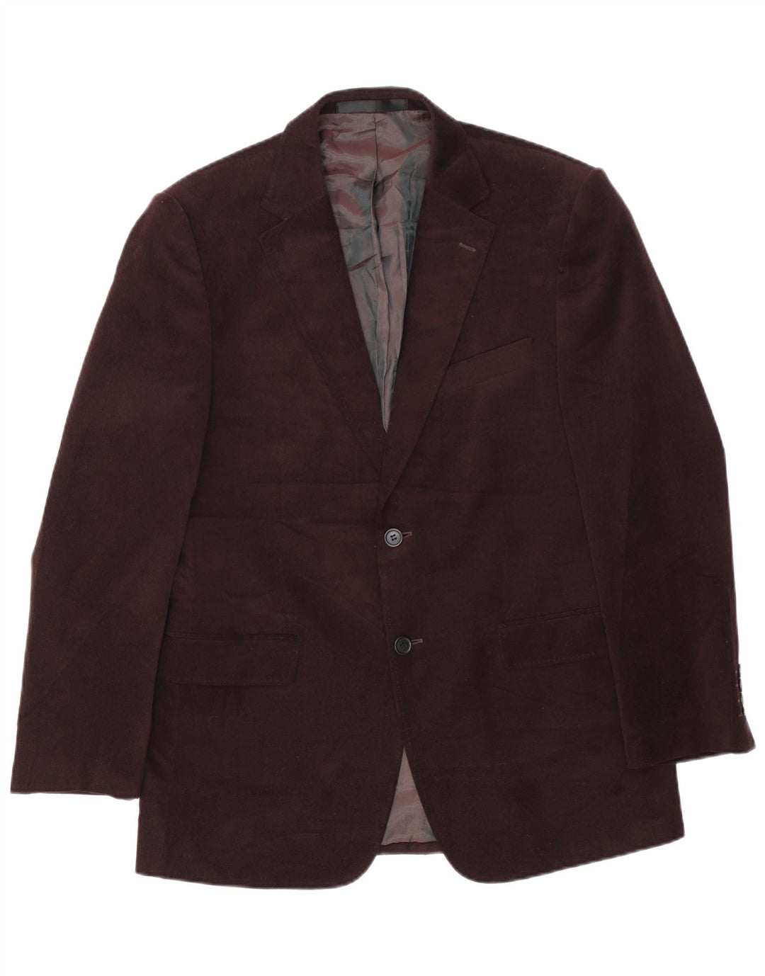 Marks & Spencer Herren-Blazer mit 2 Knöpfen, UK 40, mittelbraun, Polyester