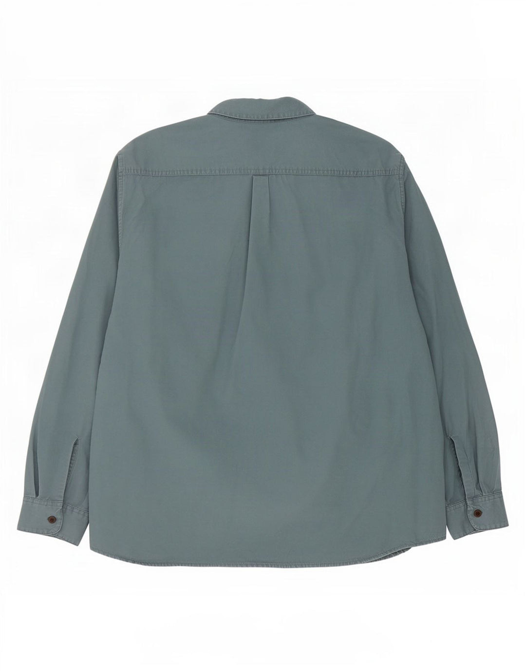 Wrangler Herrenhemd XL, blaue Baumwolle