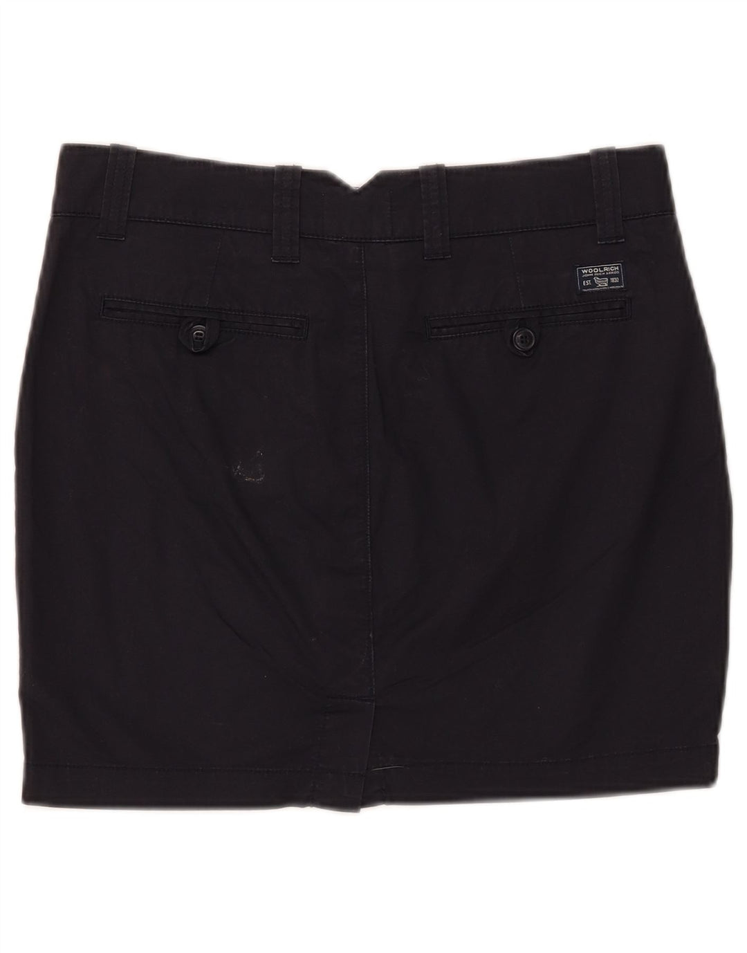 Woolrich Damen Minirock W28 Mittel Marineblau