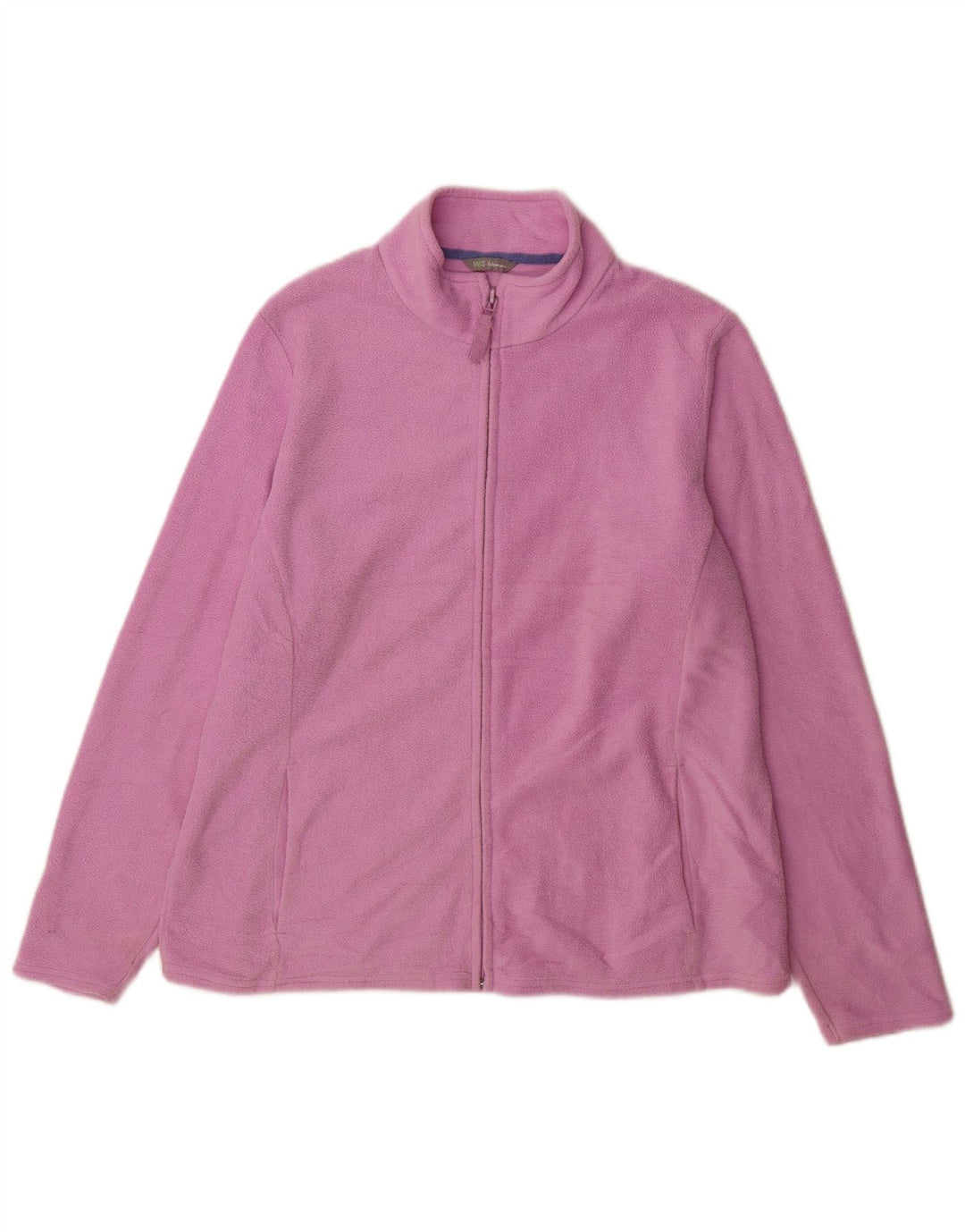 Marks & Spencer Damen Fleecejacke UK 20 2XL Rosa Polyester