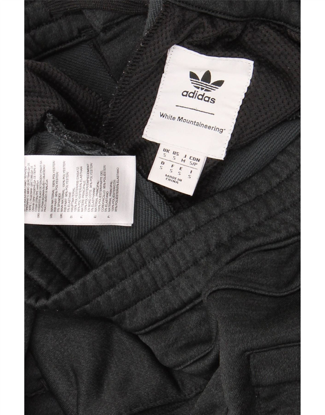 Adidas Herren-Trainingshose, Jogginghose, klein, grau, Colourblock-Polyester